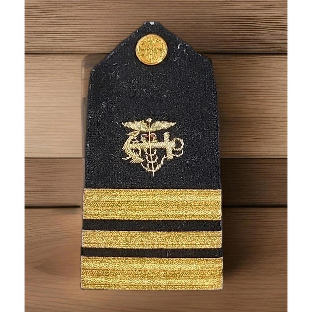 US Public Health Service Ensign Hard Shoulder Boards by Vanguard Replacement 1